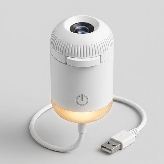 Mini galaxy star projector